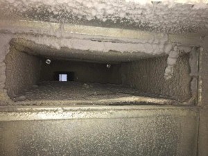 Air Duct Cleaning - Before